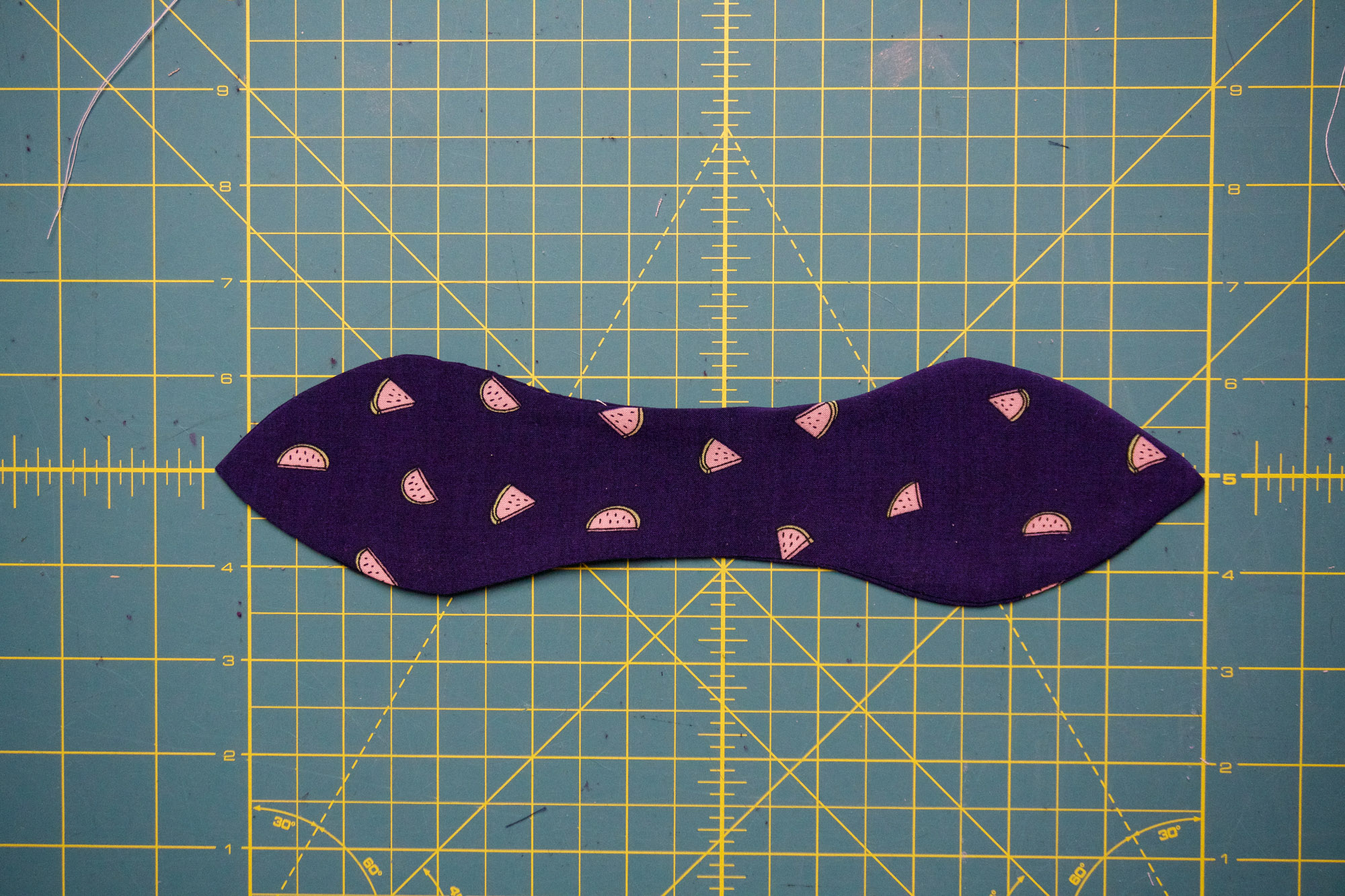 Bow after being pressed.